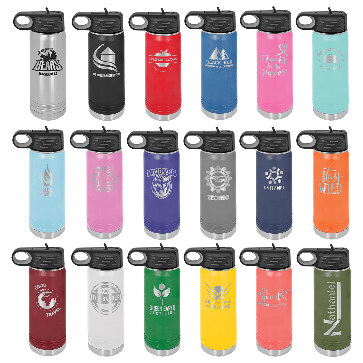 20oz Polar Camel Water Bottle